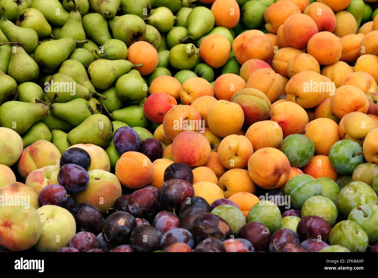 fresh fruits, Austria Stock Photo