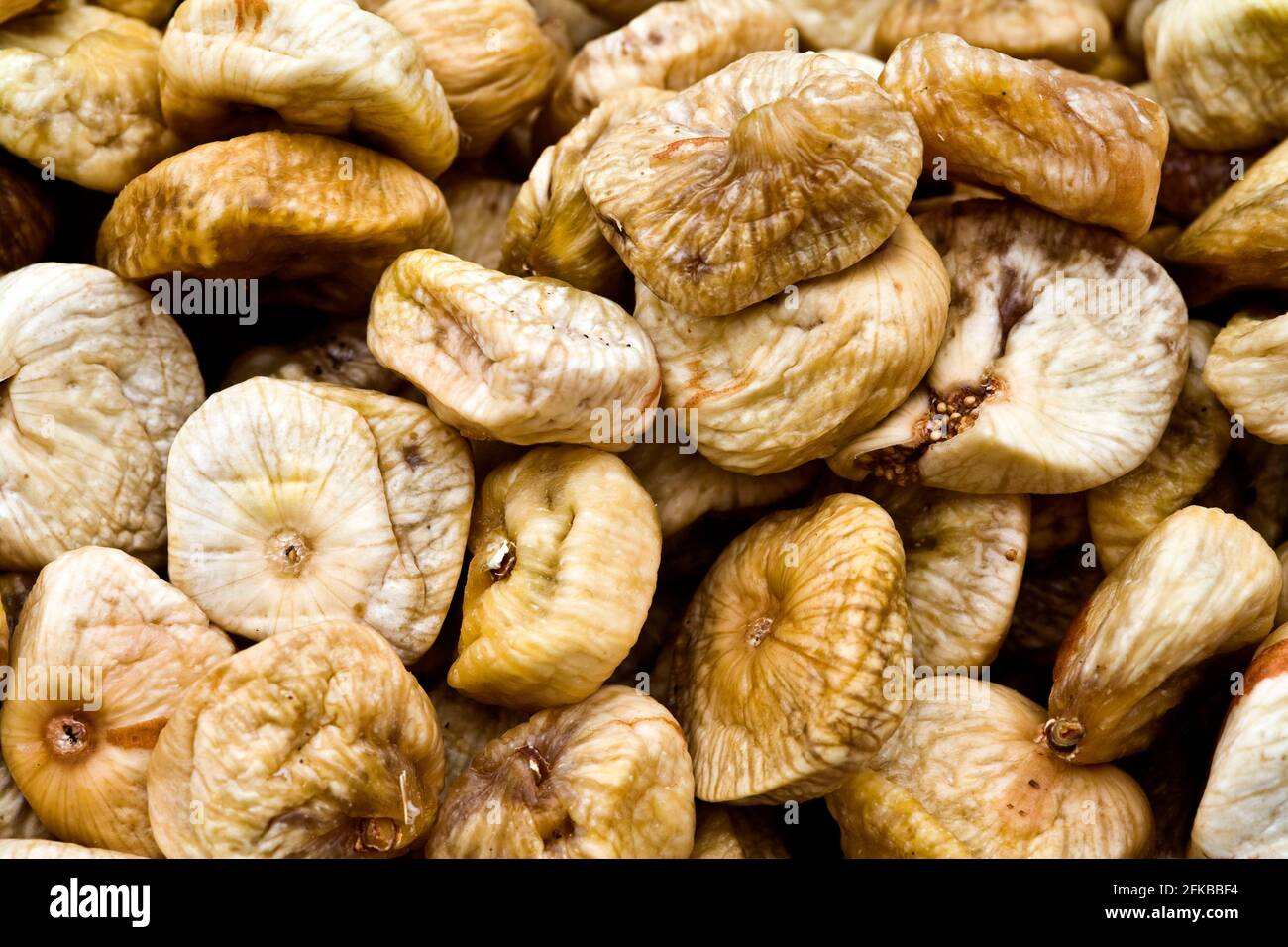 fig (Ficus carica), dried figs Stock Photo
