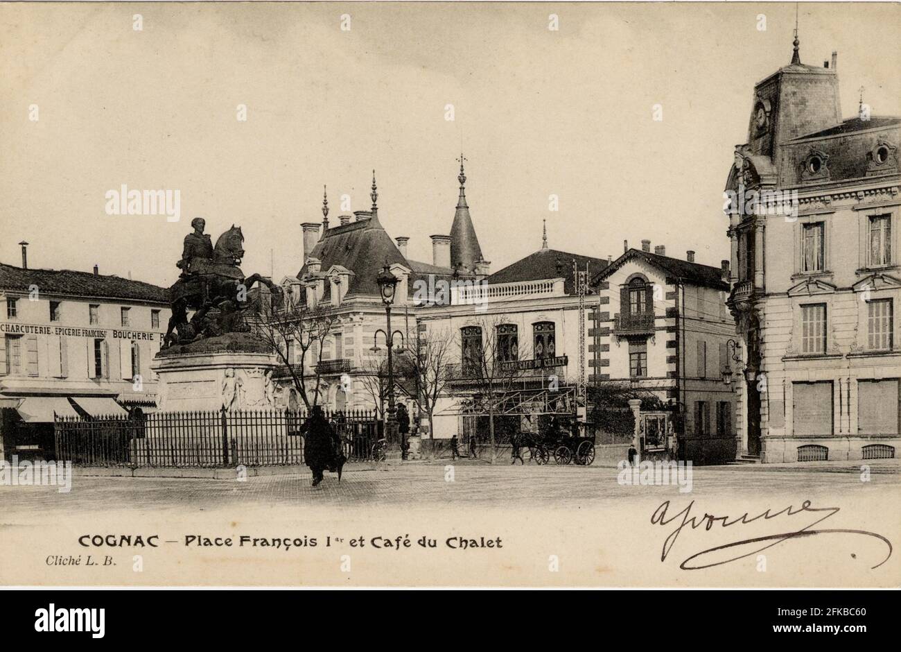 COGNAC. French department 16 Charente. Region NouvelleAquitaine