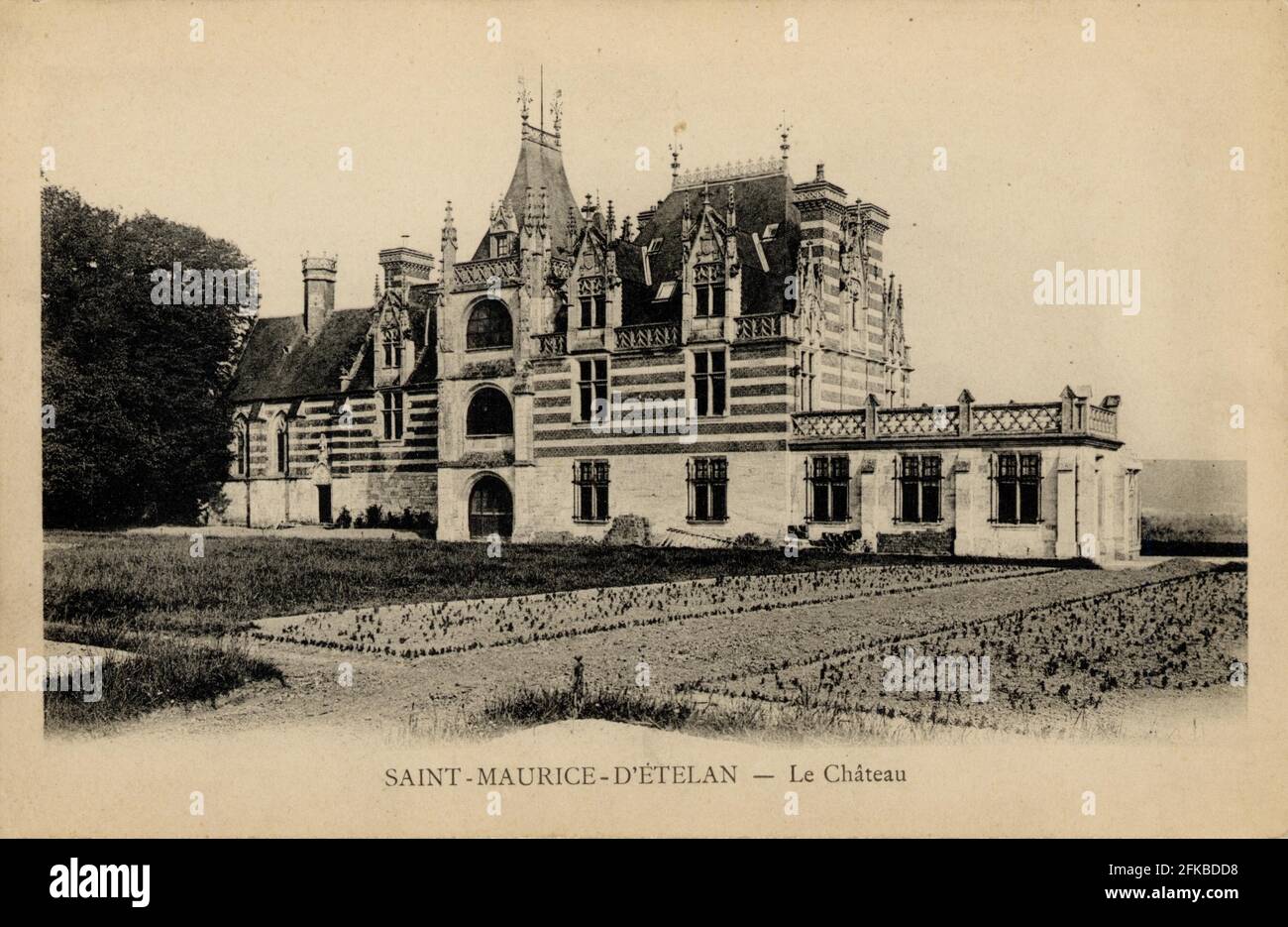 LE CHATEAU DE SAINT-MAURICE-D ETELAN 76-SEINE-MARITIME Region ...