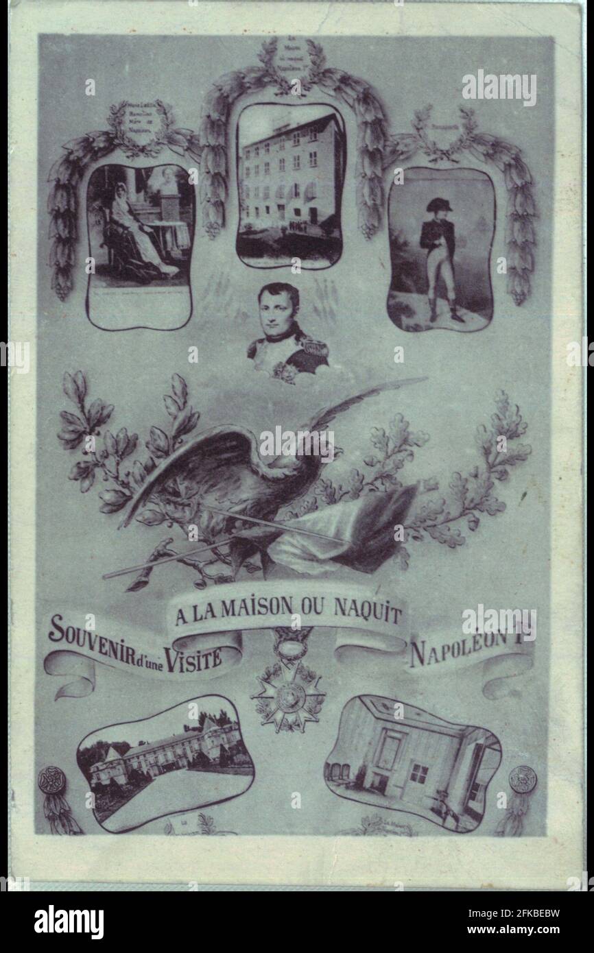 Recollections of a visit to the house of Napoleon I The Youth of