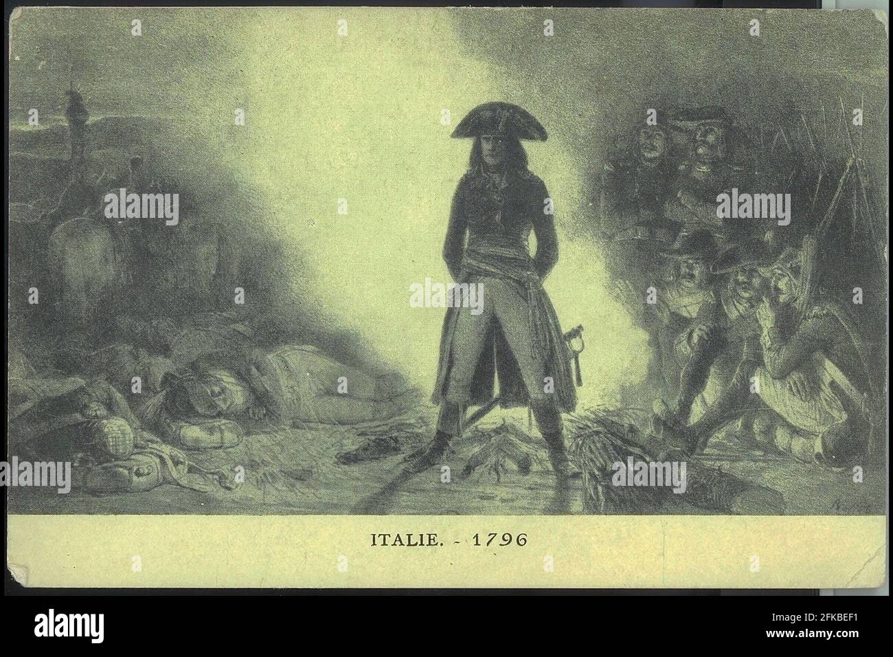 Napoleon Bonaparte and His Army. 1st campaign in Italy (17951797