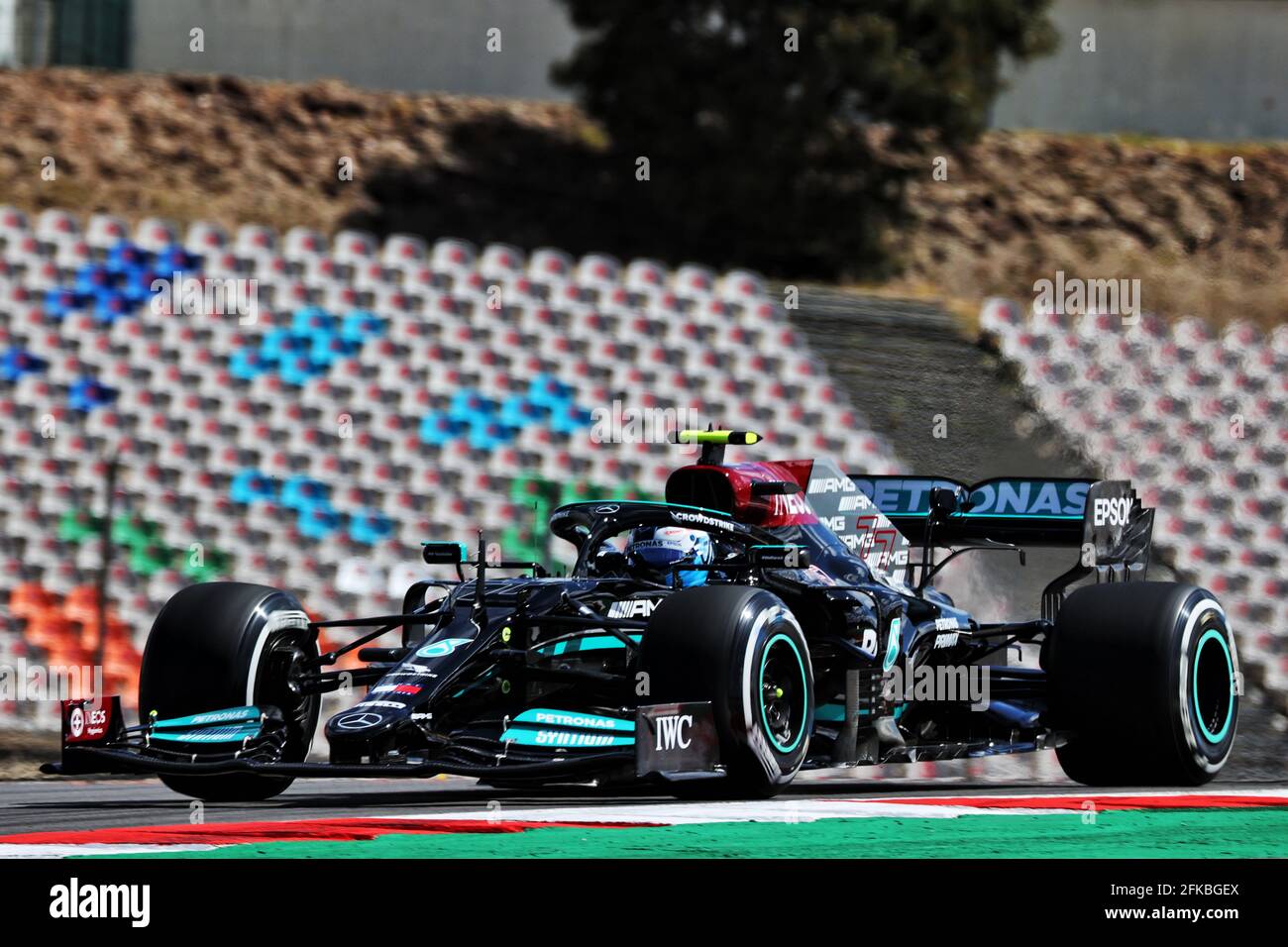 Portimao Portugal 30th Apr 21 Valtteri Bottas Fin Mercedes Amg F1 W12 30 04 21 Formula 1 World Championship Rd 3 Portuguese Grand Prix Portimao Portugal Practice Day Photo Credit Should Read Xpb Press Association