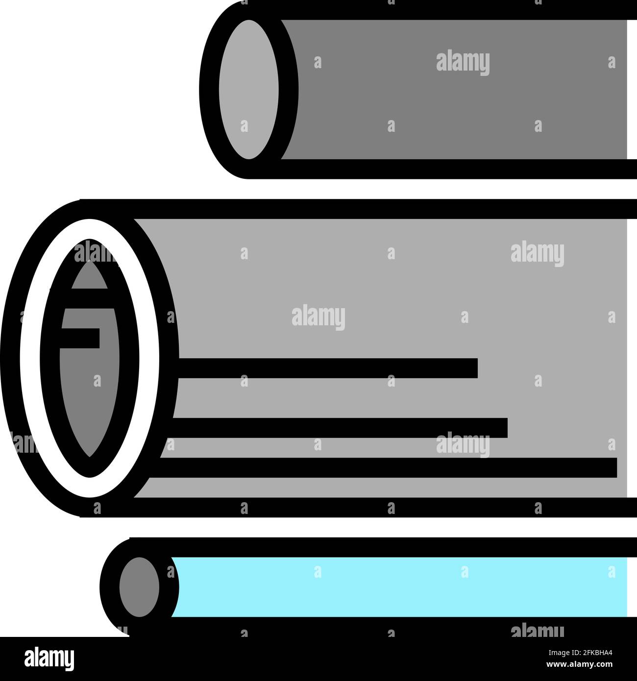 water pipes concrete color icon vector illustration Stock Vector Image ...