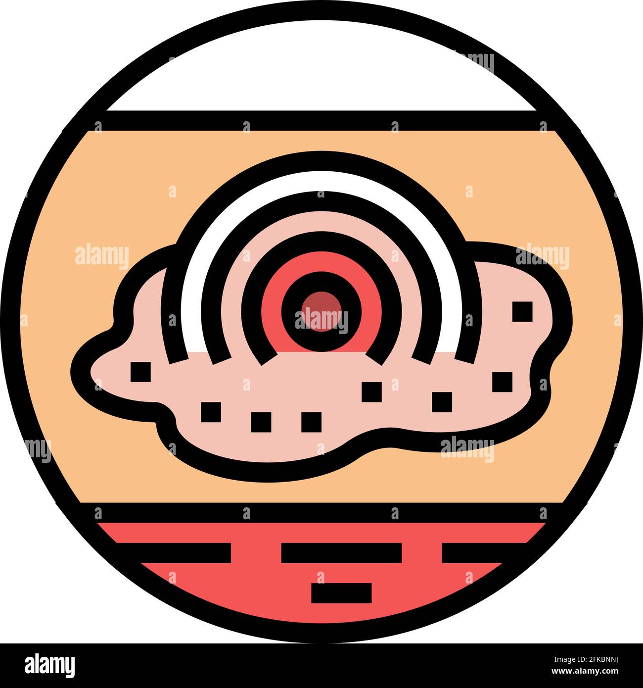 pain eczema color icon vector illustration Stock Vector Image & Art - Alamy