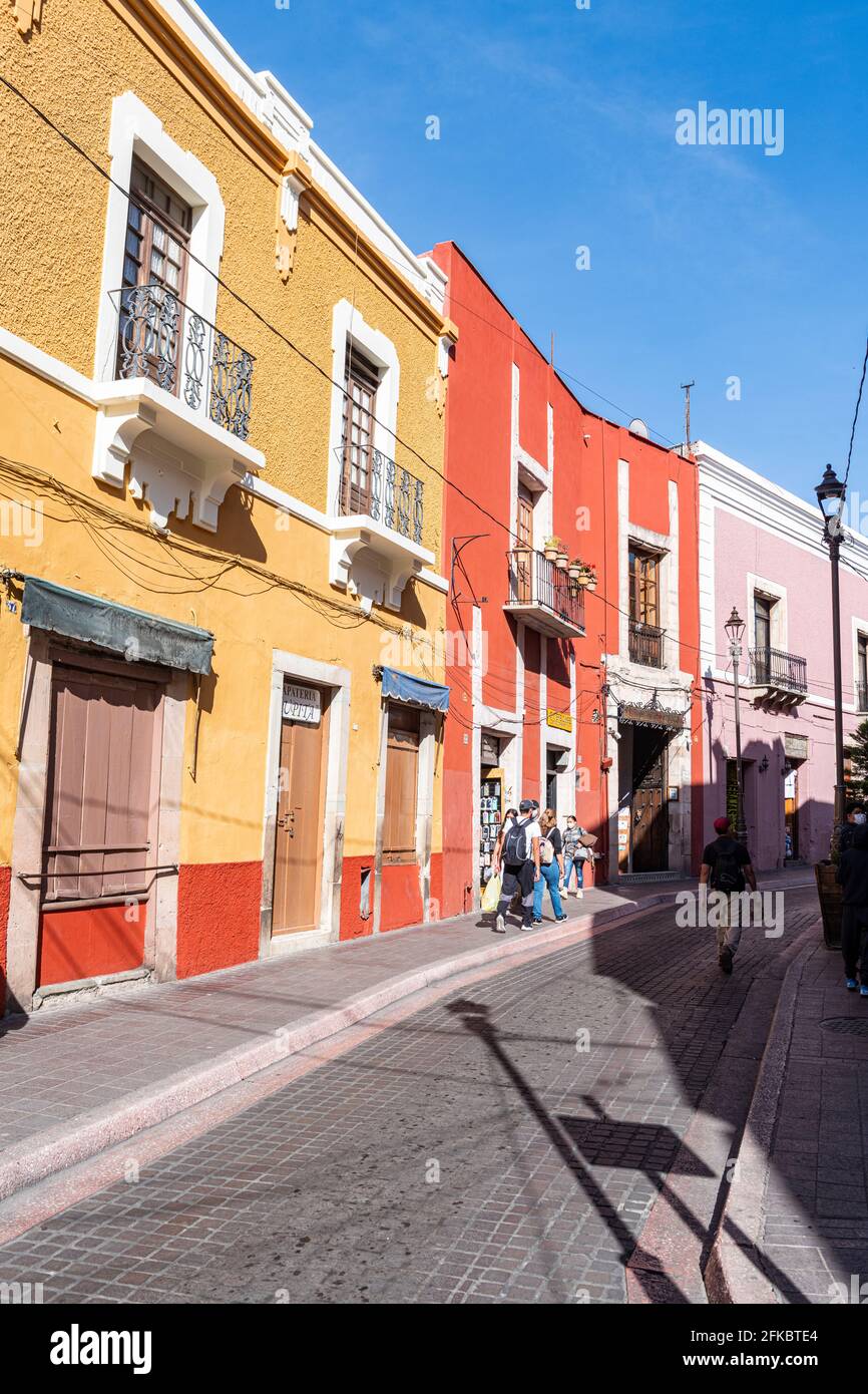 Historic center of the UNESCO World Heritage Site, Guanajuato, Mexico, North America Stock Photo