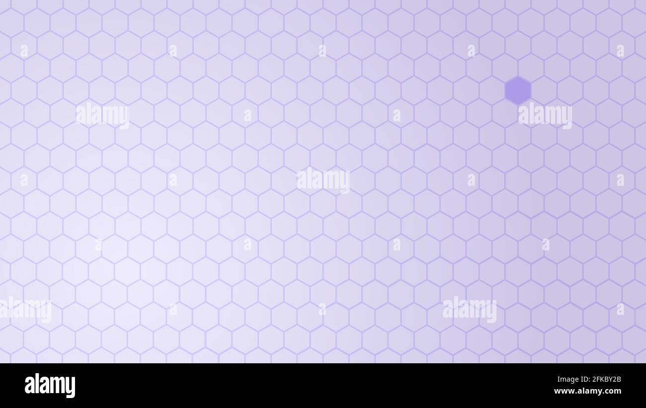 Violet Hexagon Shapes Abstract Background. Vector illustration Stock Vector