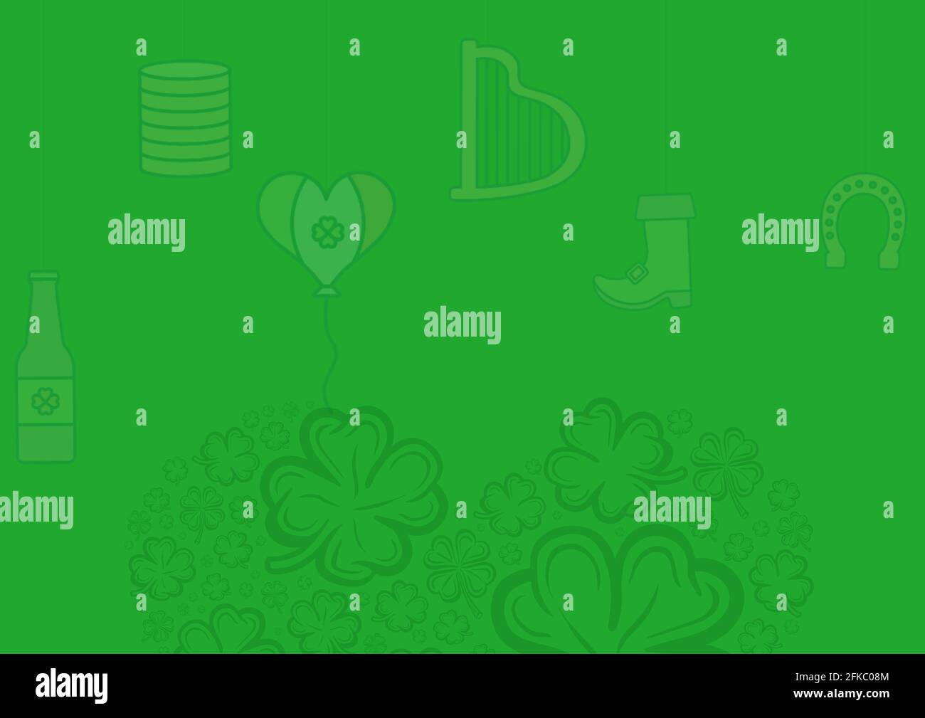 Digital generated image of st Stock Photo