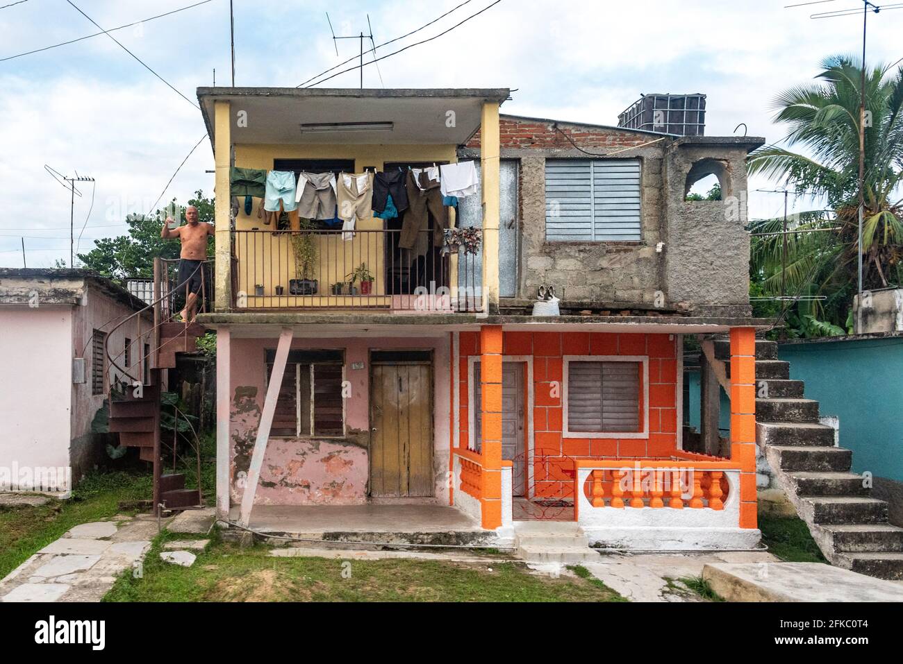 Cuban rural house, part of a series Stock Photo - Alamy
