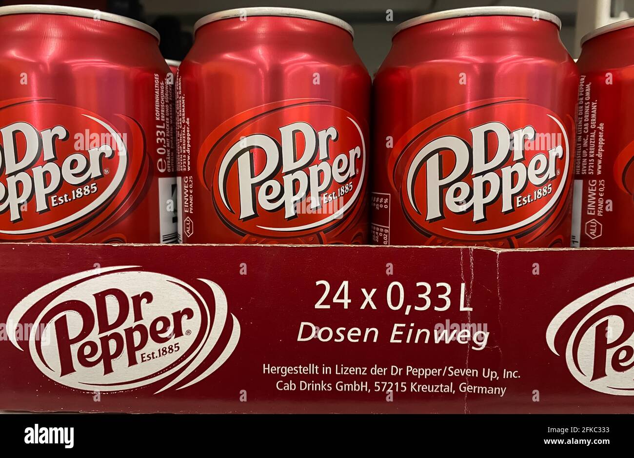 Dr Pepper Can High Resolution Stock Photography and Images Alamy