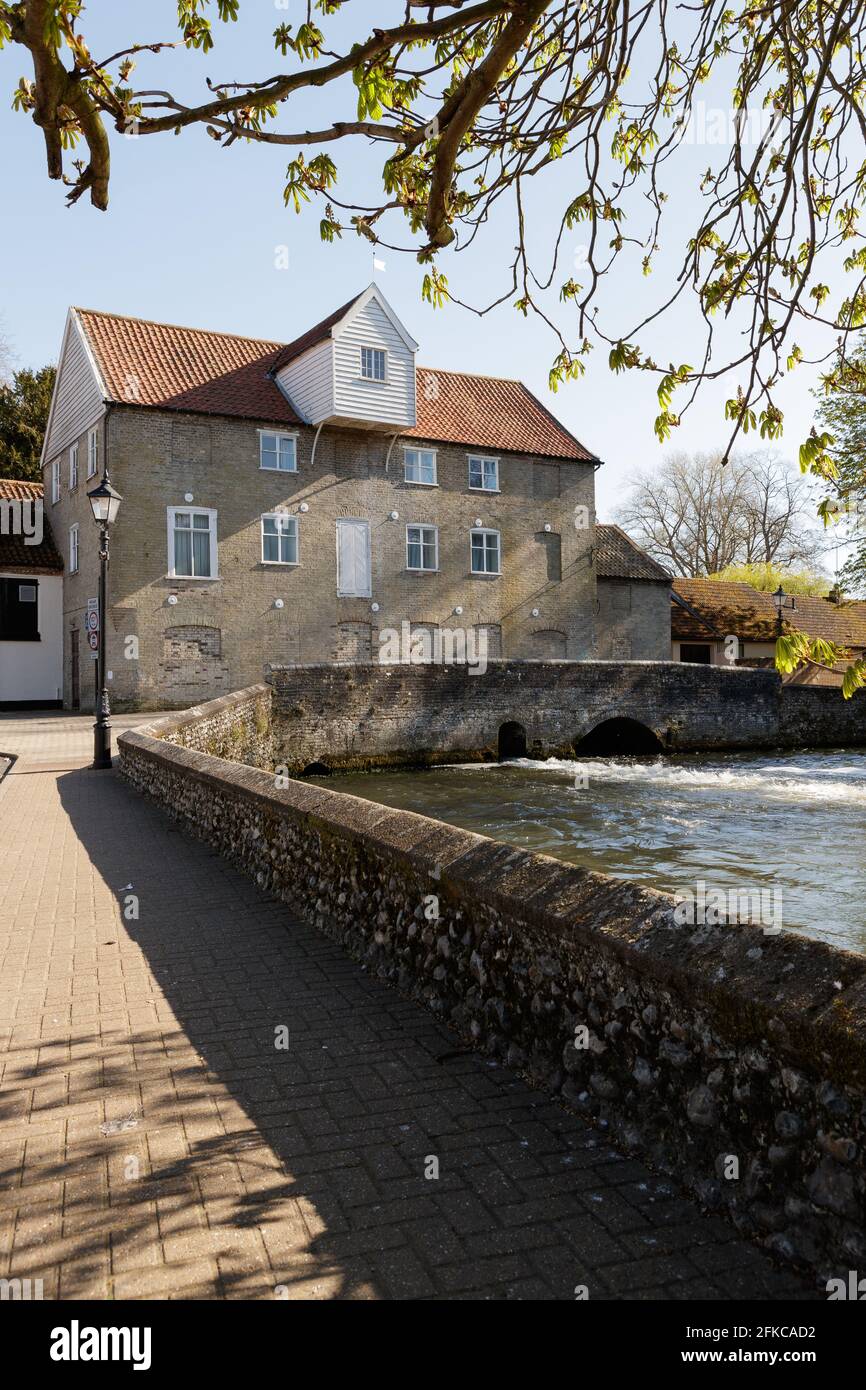 Thetford Mill, School Lane, Thetford, Norfolk UK. Once owned by the