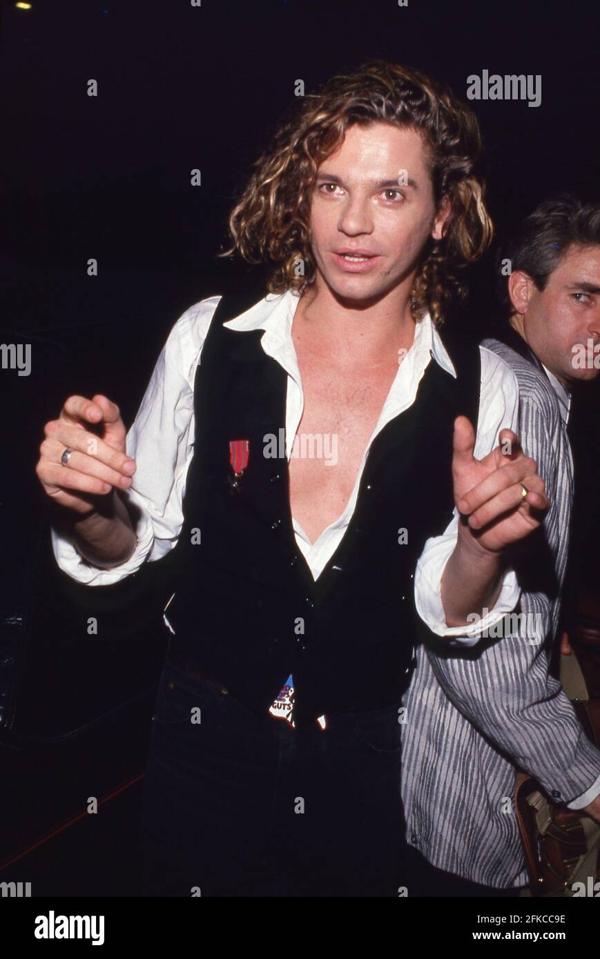 Michael Hutchence Circa 1980's Credit: Ralph Dominguez/MediaPunch Stock Photo