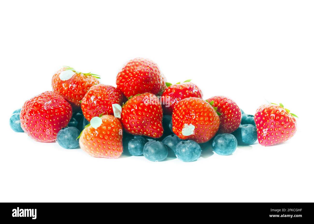 Collage group berries strawberries hi-res stock photography and images ...