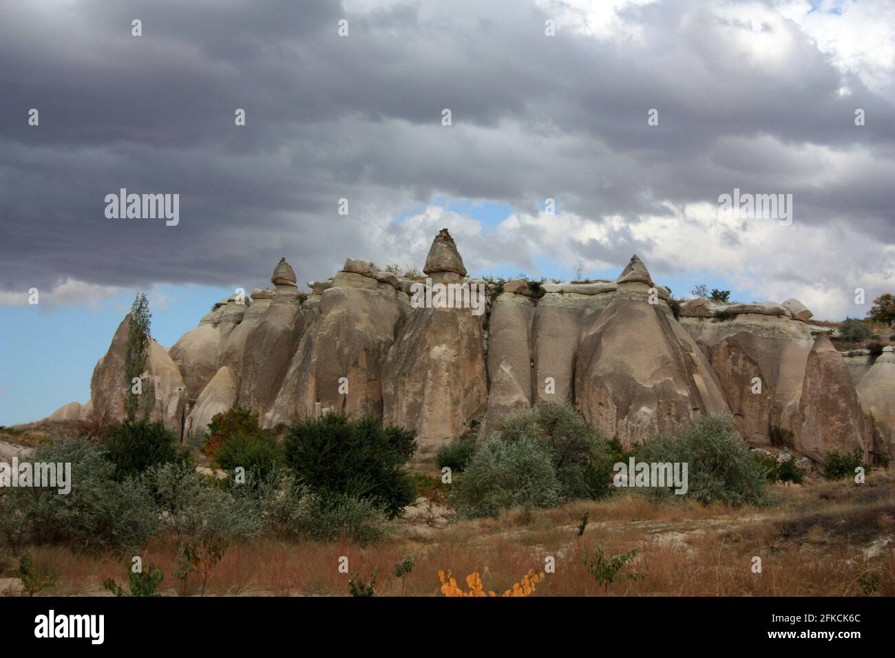 Rock formation in Goreme National Park, Turkey Stock Photo - Alamy