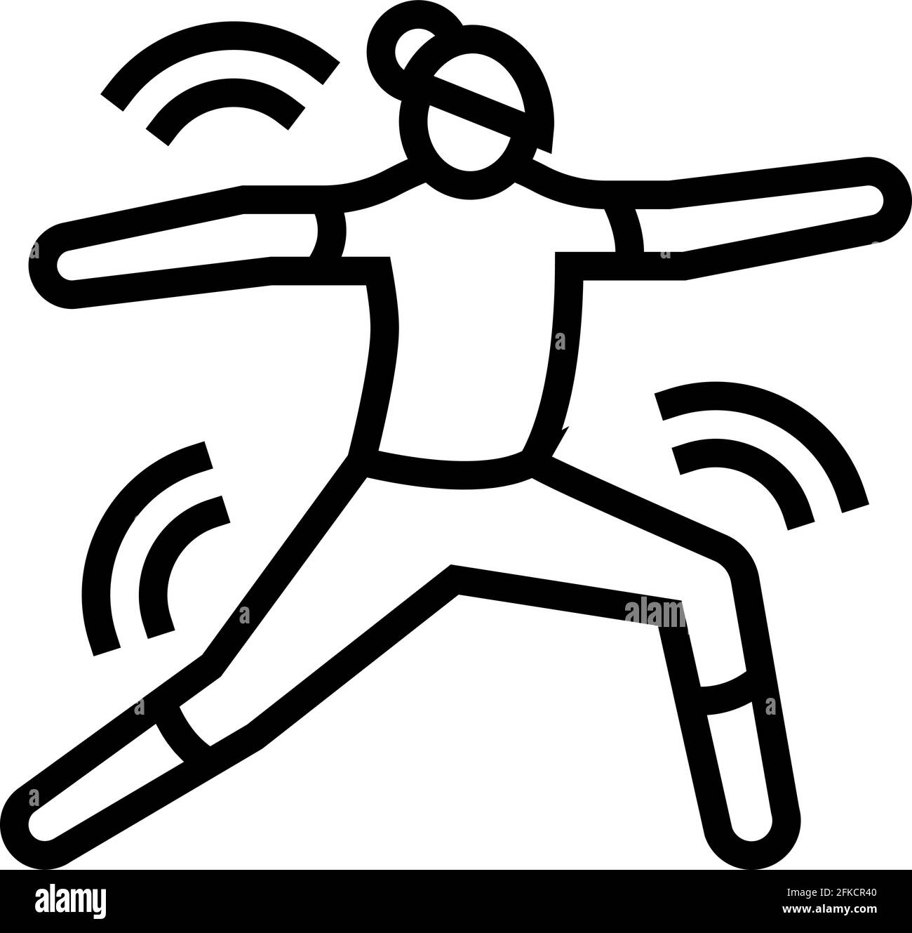 Yoga while traveling Stock Vector Images - Alamy