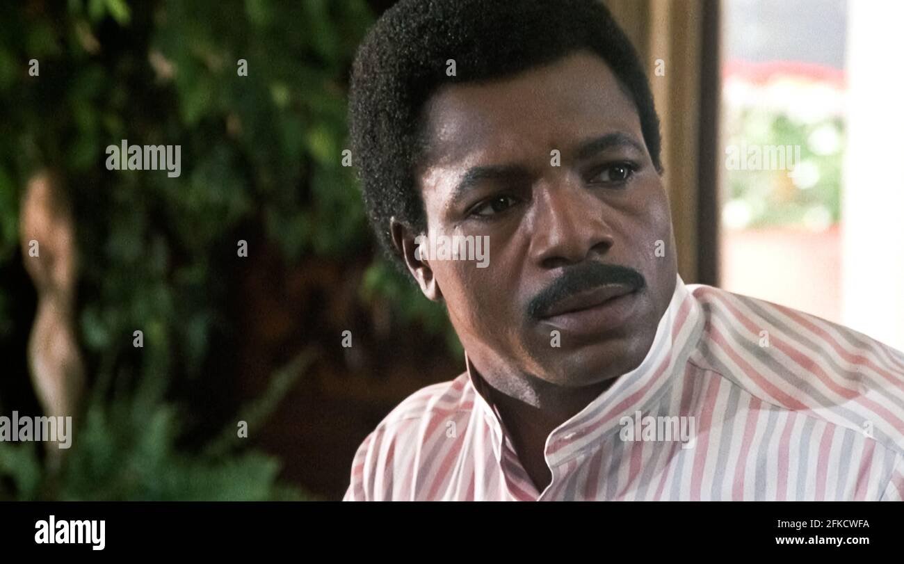 USA. Carl Weathers in a scene from (C)MGM/UA film: Rocky IV (1985). Plot: Rocky Balboa proudly holds the world heavyweight boxing championship, but a new challenger has stepped forward: Drago, a six-foot-four, 261-pound fighter who has the backing of the Soviet Union. Ref: LMK110-J7060-260421 Supplied by LMKMEDIA. Editorial Only. Landmark Media is not the copyright owner of these Film or TV stills but provides a service only for recognised Media outlets. pictures@lmkmedia.com Stock Photo