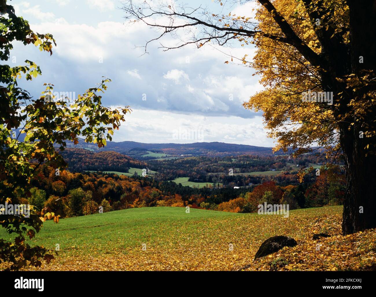 New england rolling hills in autumn hi-res stock photography and images ...