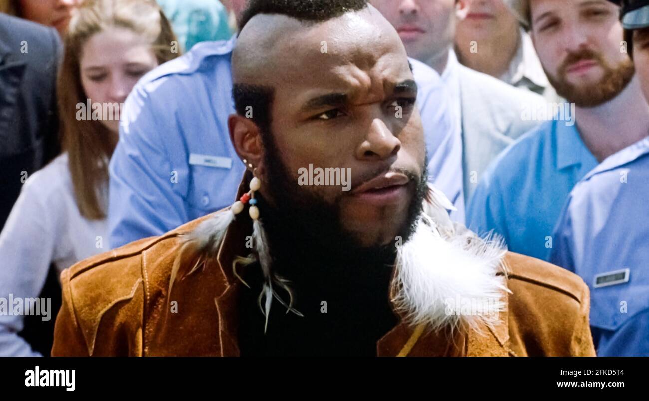 USA. Mr. T in a scene from (C) MGM/UA film: Rocky III (1982). Plot: After winning the ultimate title and being the world champion, Rocky falls into a hole and finds himself picked up by a former enemy. Ref: LMK110-J7064-290421 Supplied by LMKMEDIA. Editorial Only. Landmark Media is not the copyright owner of these Film or TV stills but provides a service only for recognised Media outlets. pictures@lmkmedia.com Stock Photo