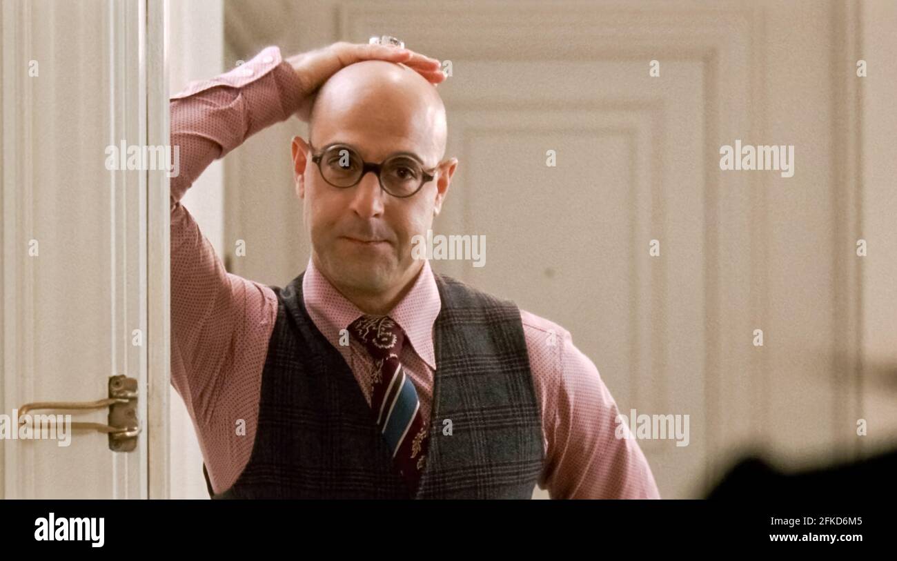 USA. Stanley Tucci in a scene from (C)Fox 2000 Pictures film: The Devil  Wears Prada (2006). Plot: A smart but sensible new graduate lands a job as  an assistant to Miranda Priestly,
