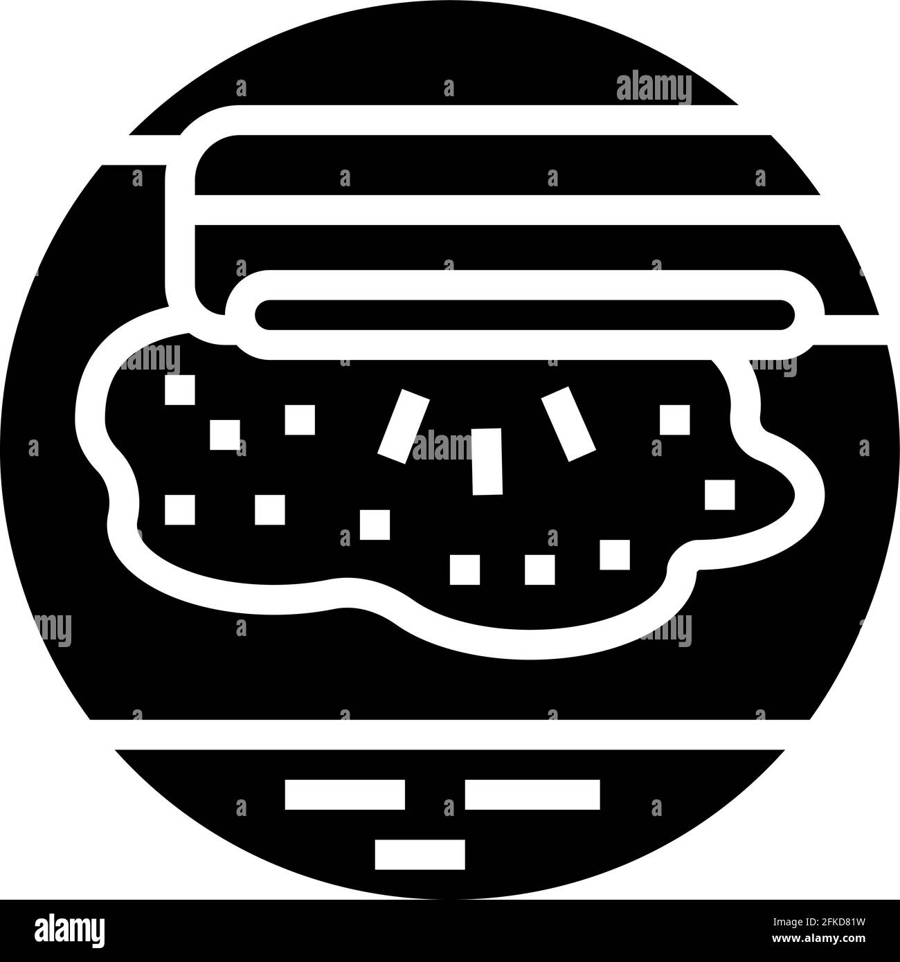 phototherapy treat glyph icon vector illustration Stock Vector Image ...