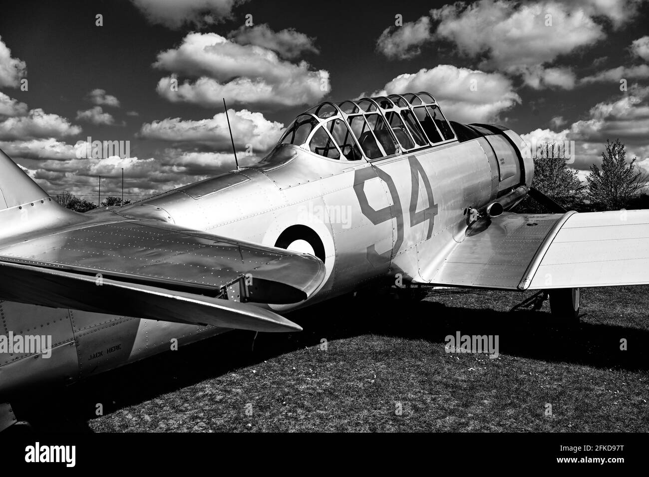 Raf military aircraft imperial war museum Black and White Stock Photos ...
