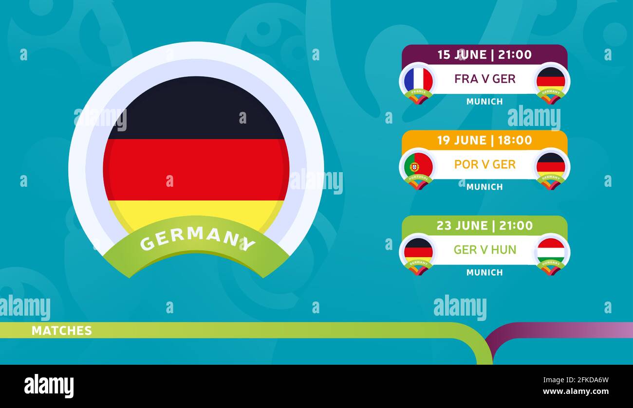germany national team Schedule matches in the final stage at the 2020