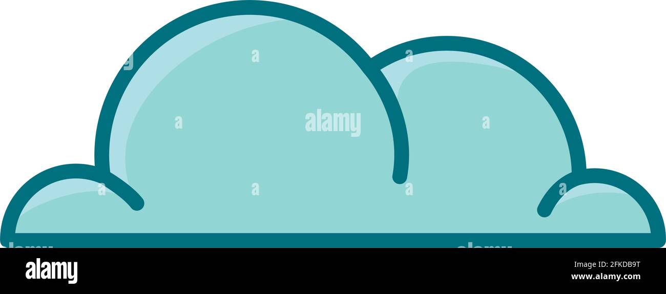 cute cloud illustration Stock Vector Image & Art - Alamy