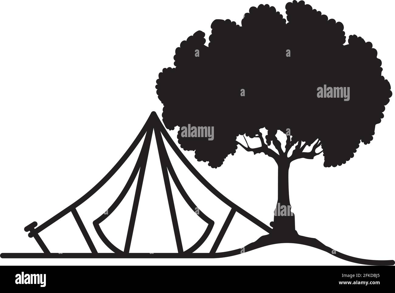nice tent icon Stock Vector Image & Art - Alamy