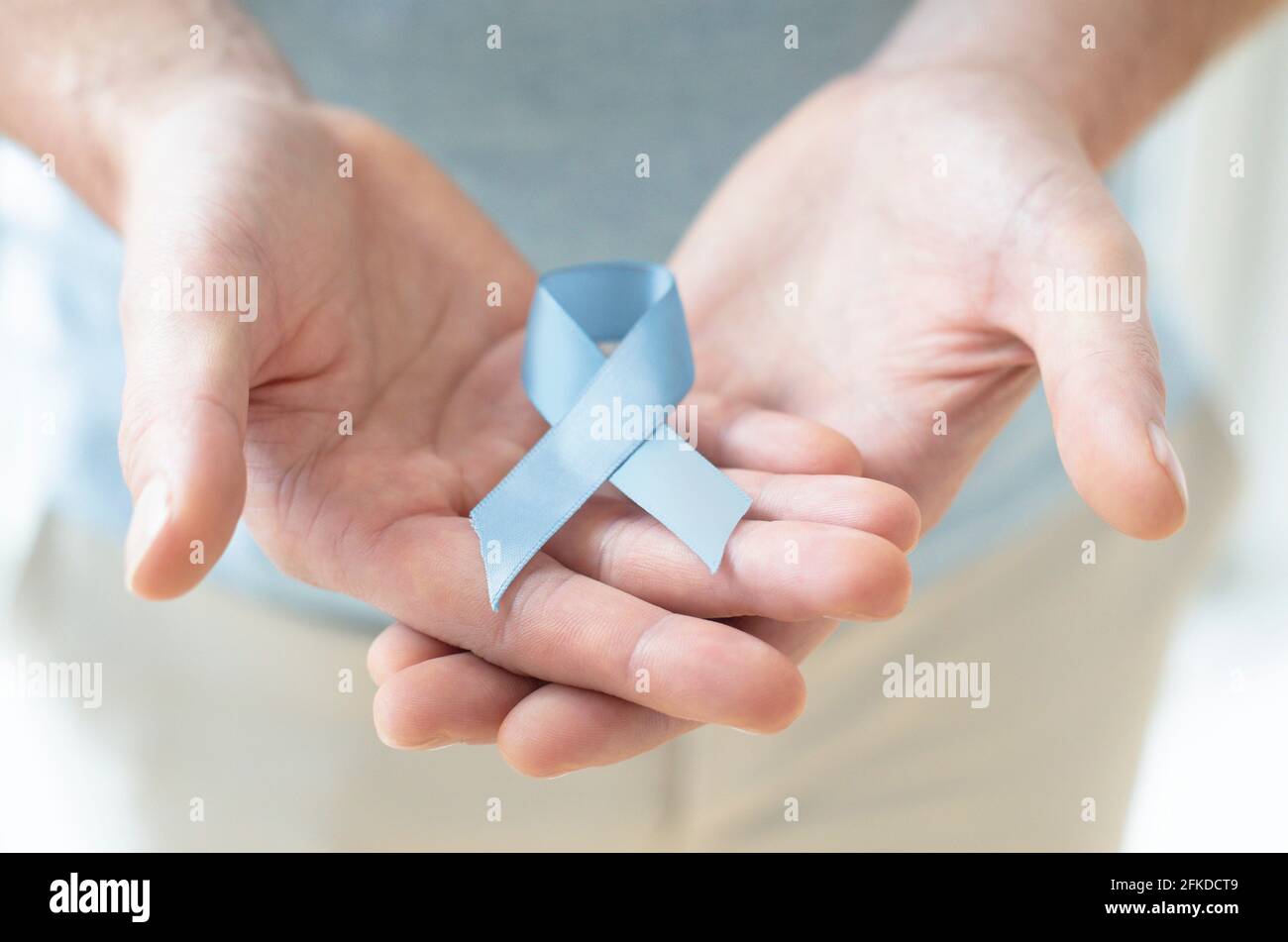 Prostate cancer awareness Stock Photo