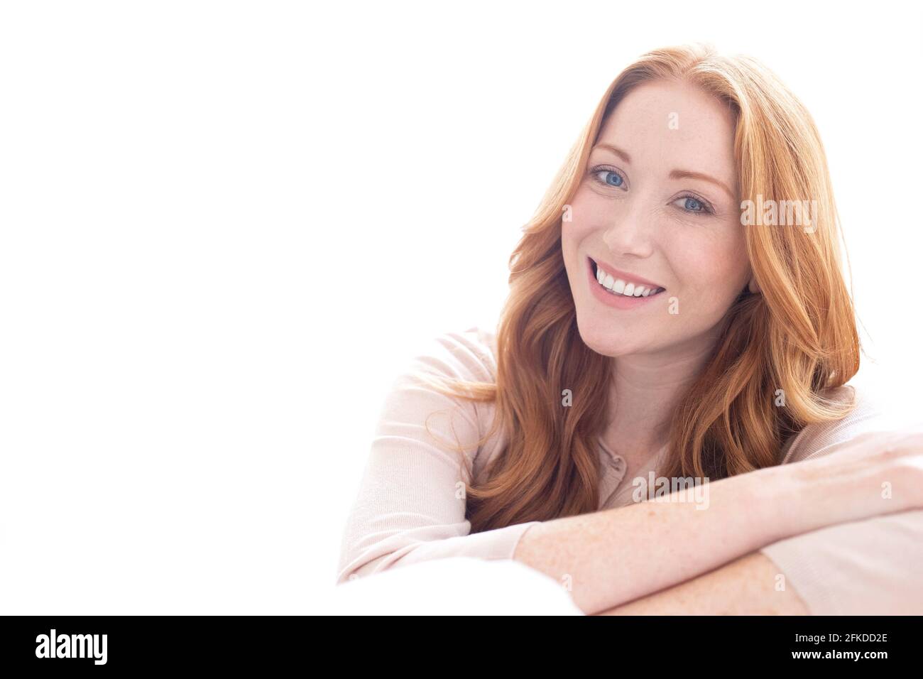 Smiling woman Stock Photo
