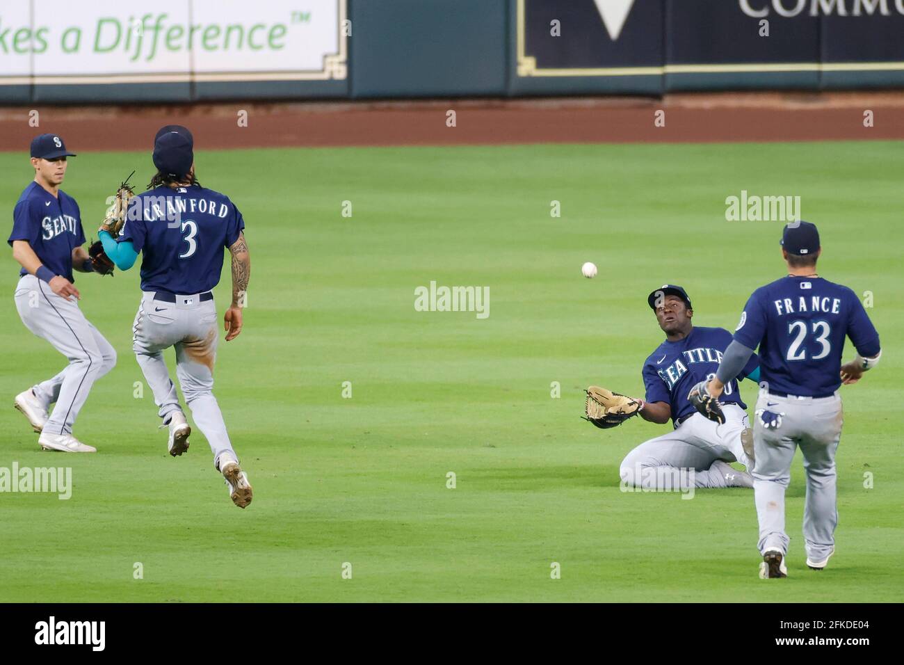 Taylor Trammell's sliding grab, 08/12/2023