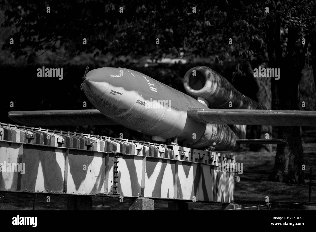 Raf military aircraft imperial war museum Black and White Stock Photos ...