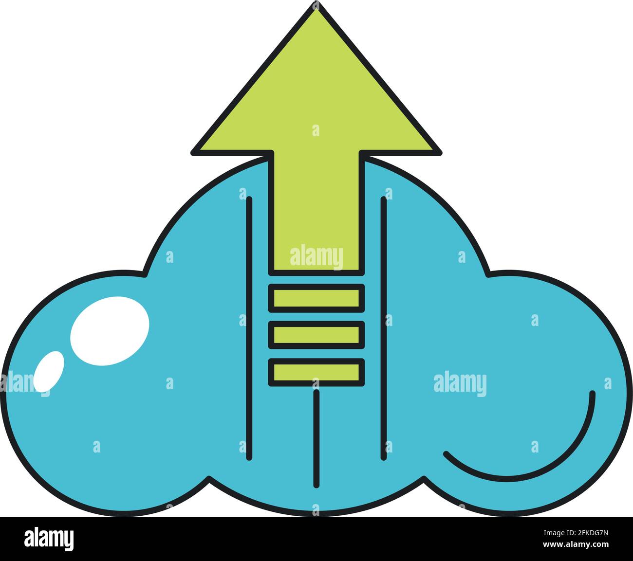 cloud computing data Stock Vector Image & Art - Alamy