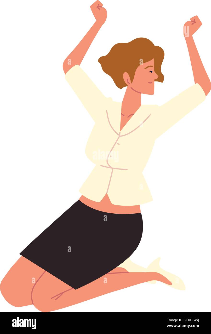 successful business woman Stock Vector Image & Art - Alamy