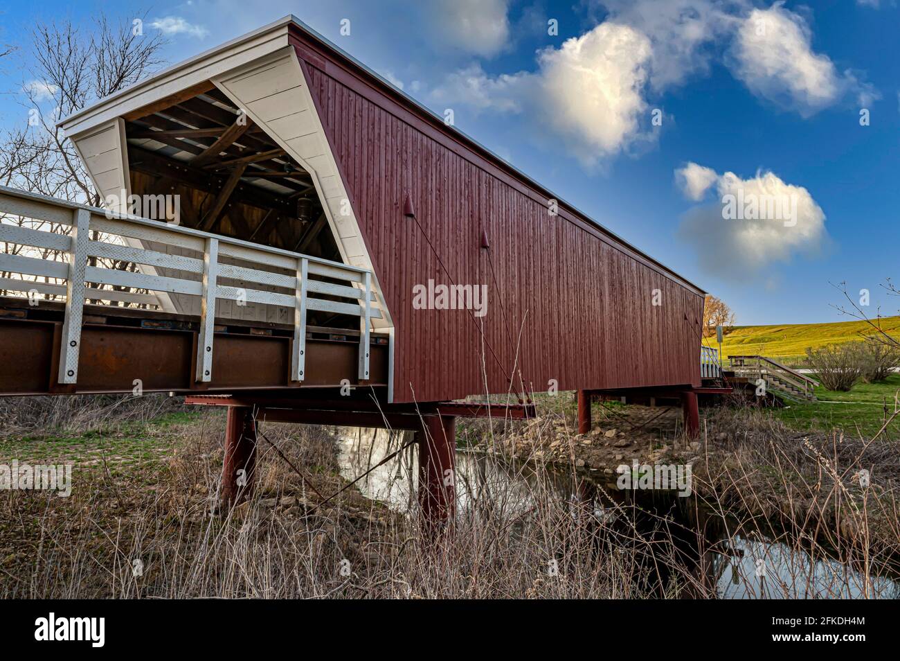 Madison county covered bridge festival hires stock photography and