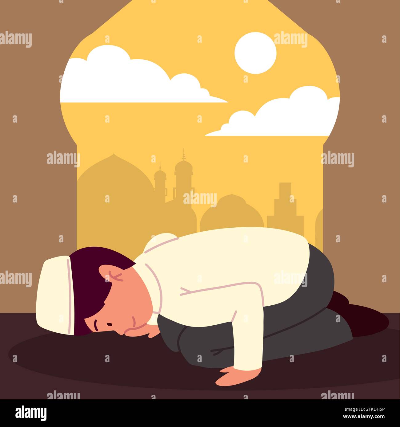 Men Mosque Vector muslim man mosque Stock Vector Image & Art - Alamy