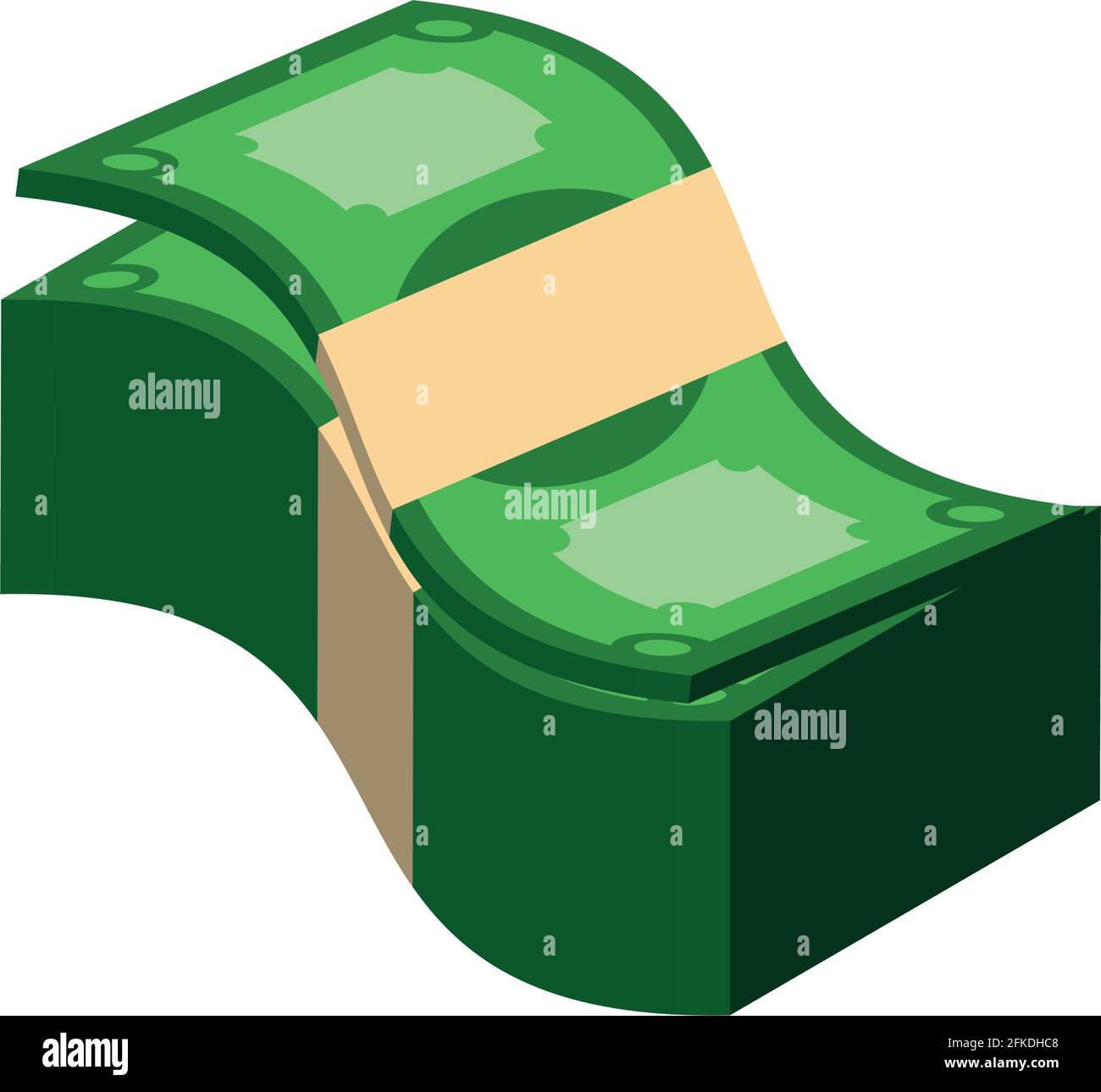 stack banknotes isometric Stock Vector Image & Art - Alamy