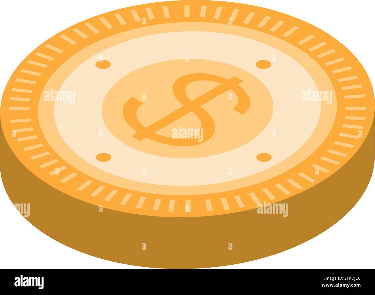 coin money isometric Stock Vector Image & Art - Alamy