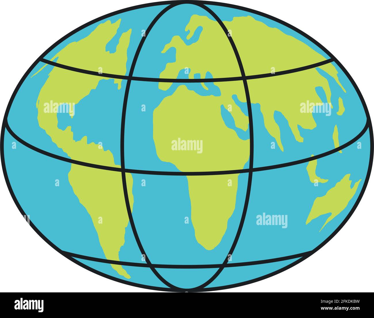 globe world map Stock Vector Image & Art - Alamy