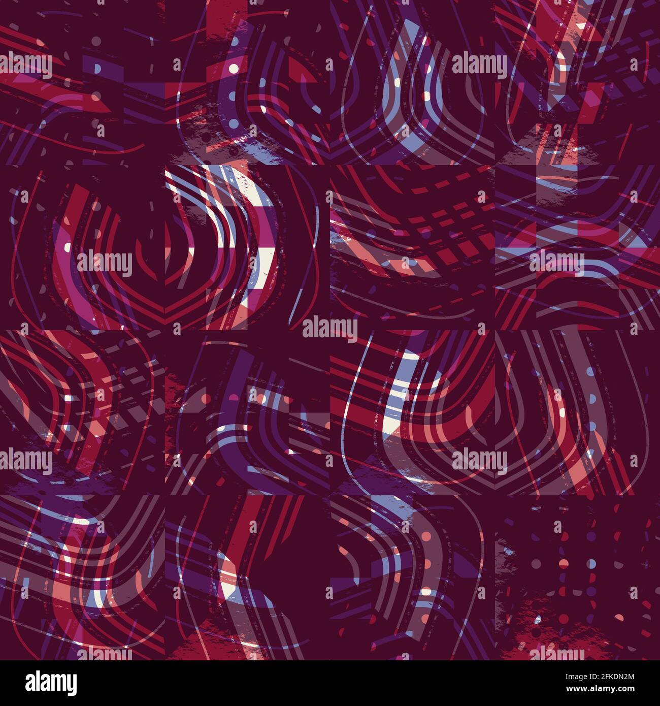 Seamless abstract pattern in shades of pink Stock Photo - Alamy