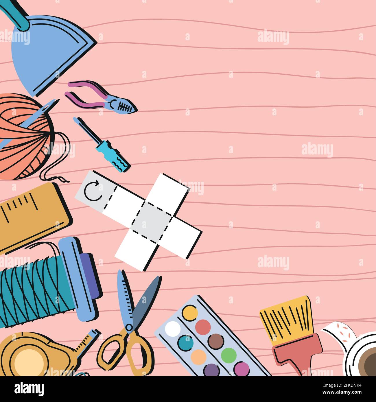 diy and craft tools Stock Vector Image & Art Alamy