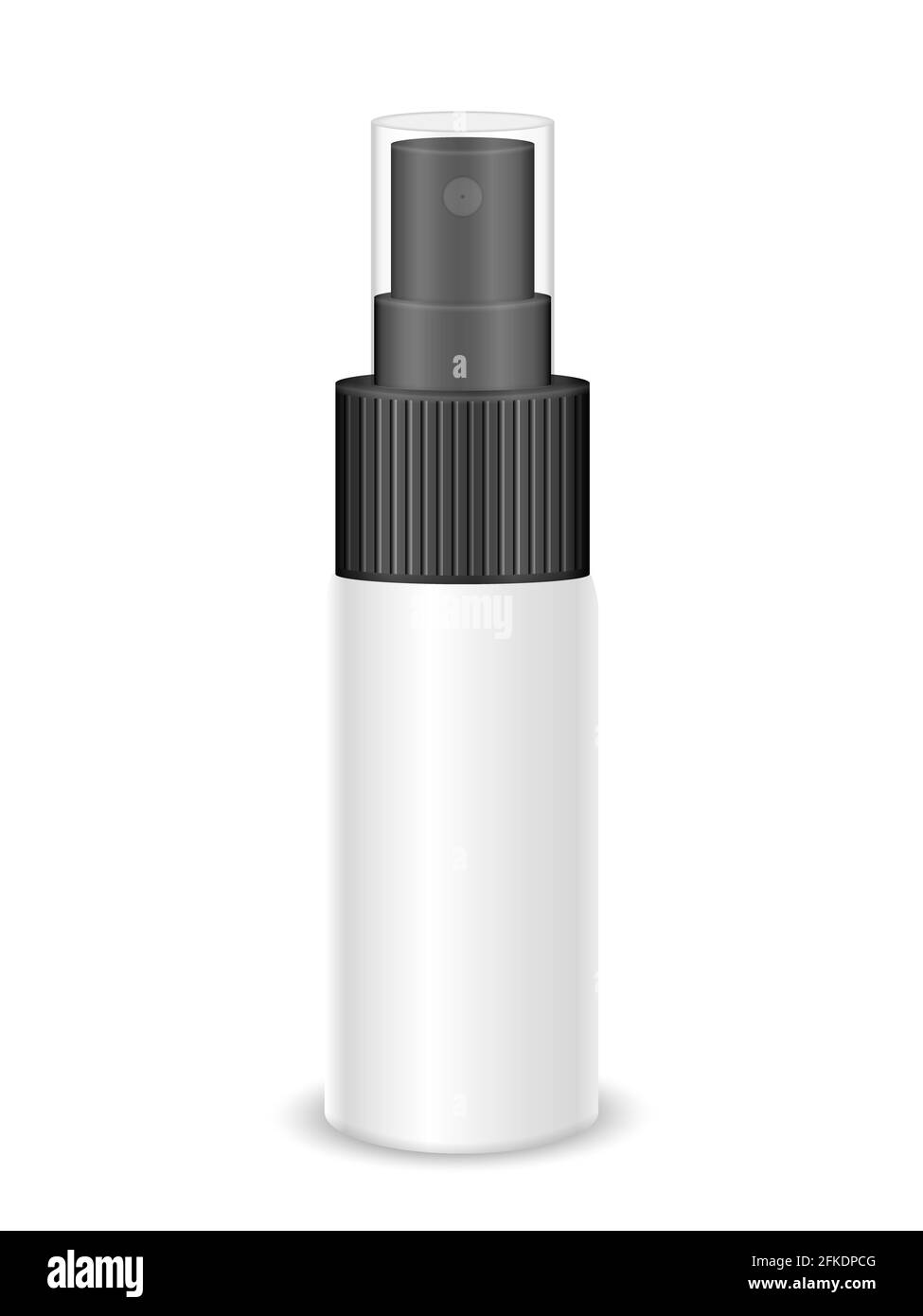 Spray bottle on a white background. Vector illustration Stock Photo - Alamy