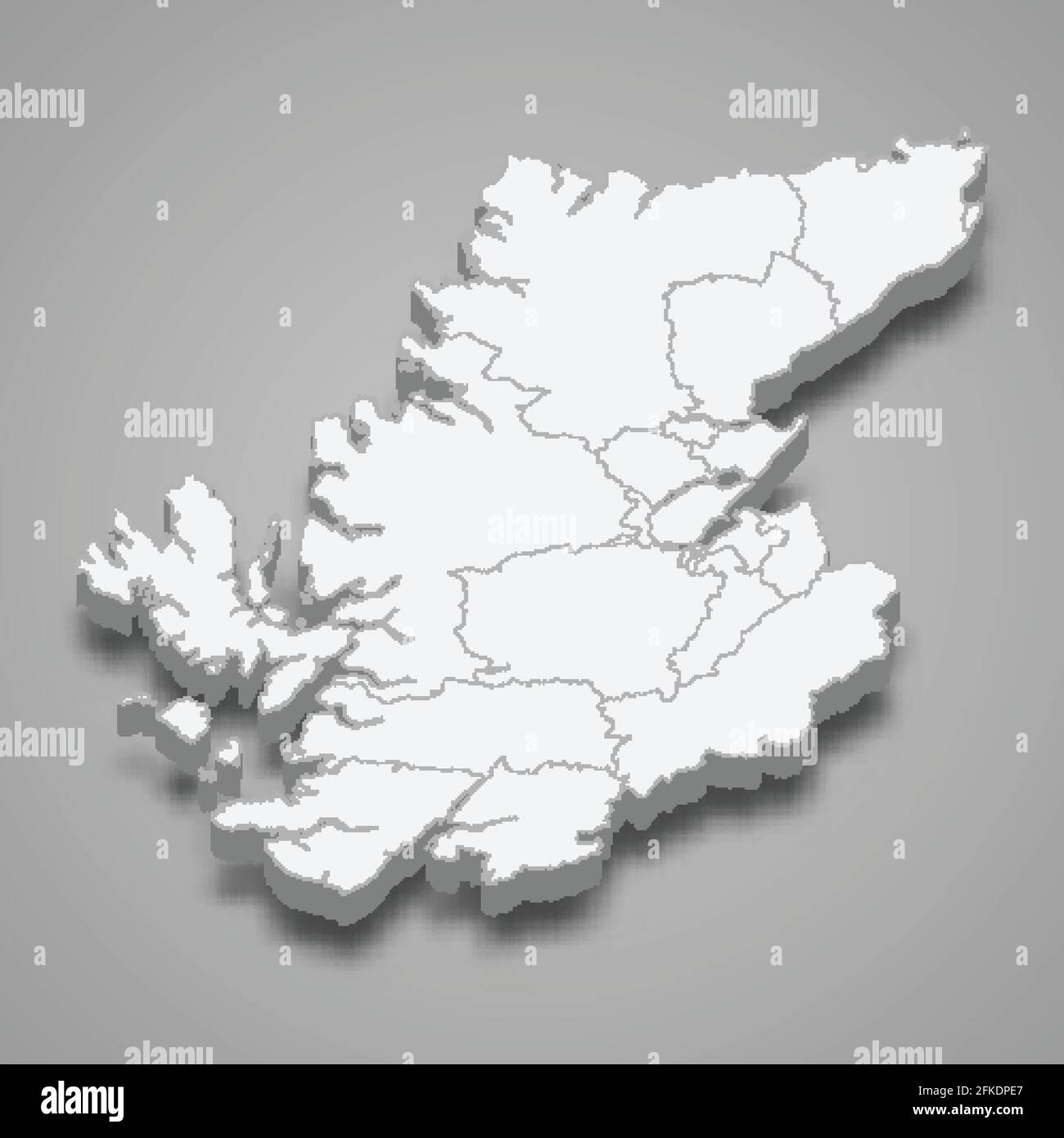 Scottish highland region Stock Vector Images Alamy