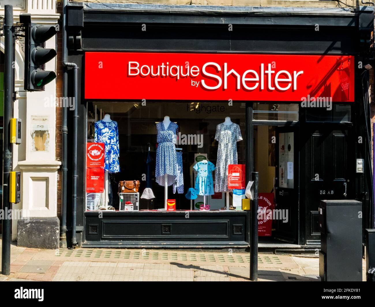 Boutique by Shelter charity shop in Highgate, London Stock Photo Alamy
