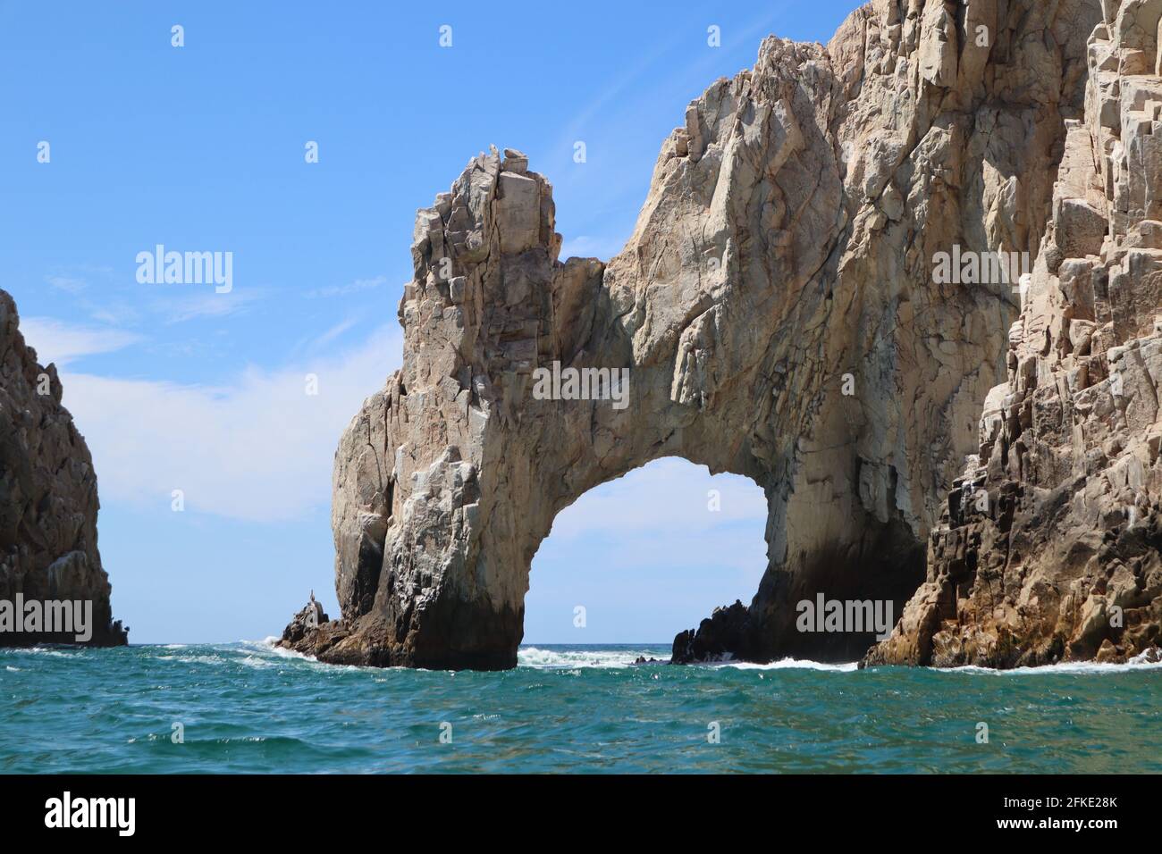 Beautiful view of The Arch, the iconic landmark along the rocky ...