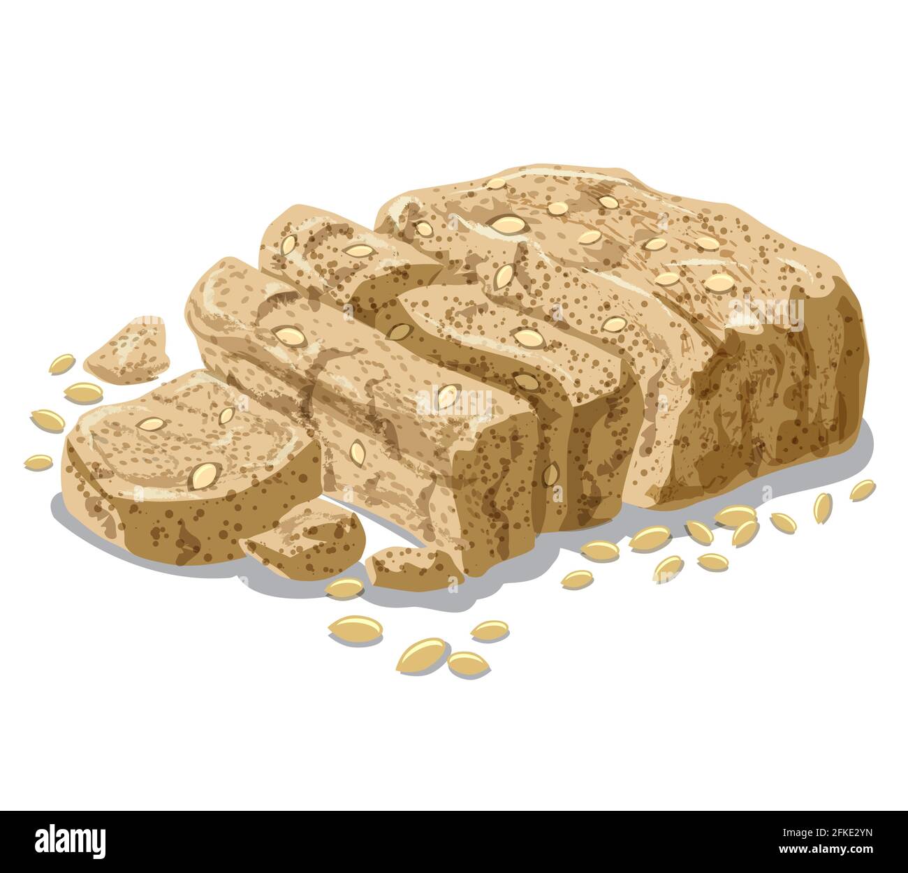 Halva Icon Sunflower halwa Stock Vector Images - Alamy