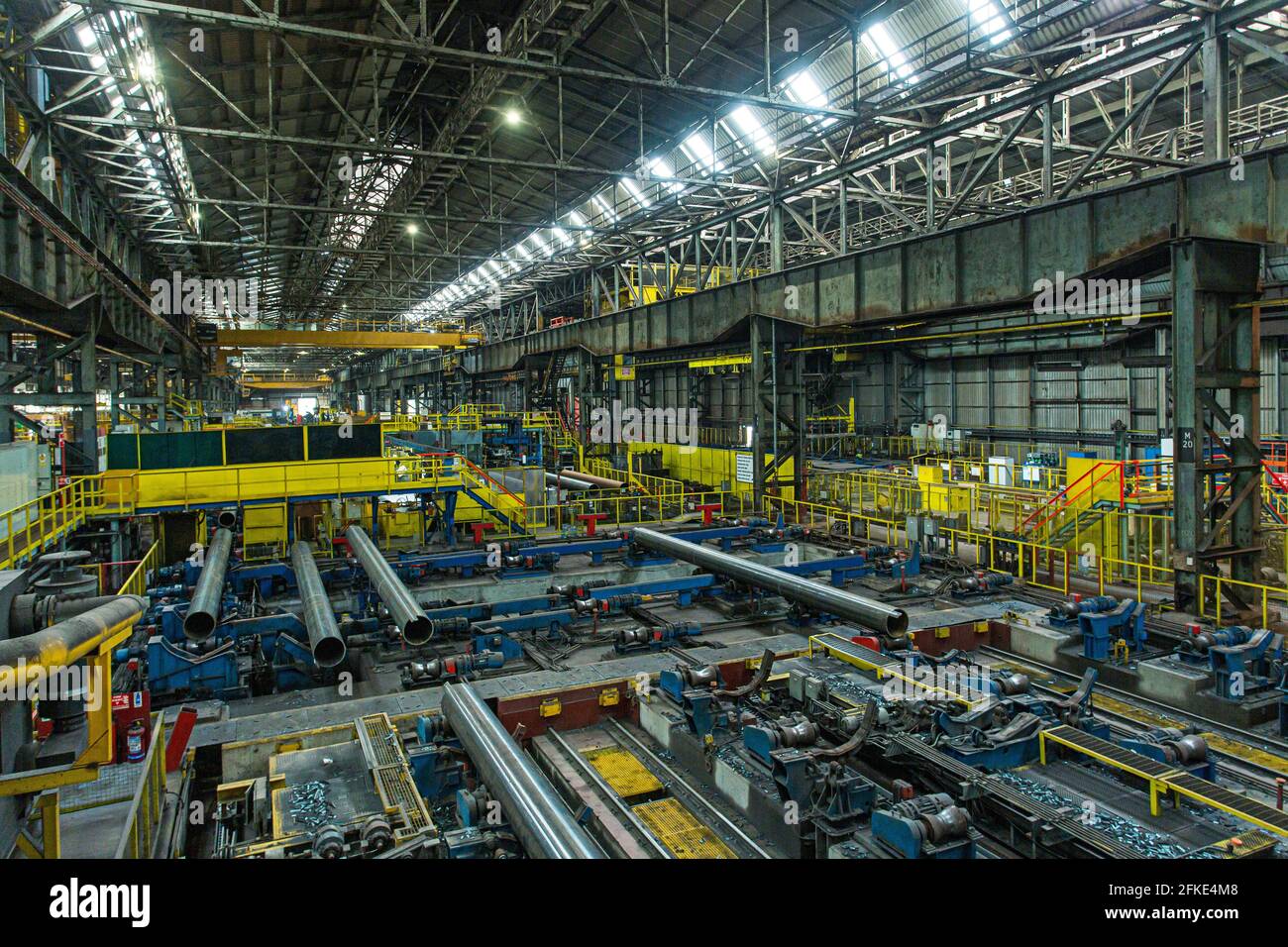 Liberty Steel Pipe Mill in Hartlepool ,England, UK Stock Photo