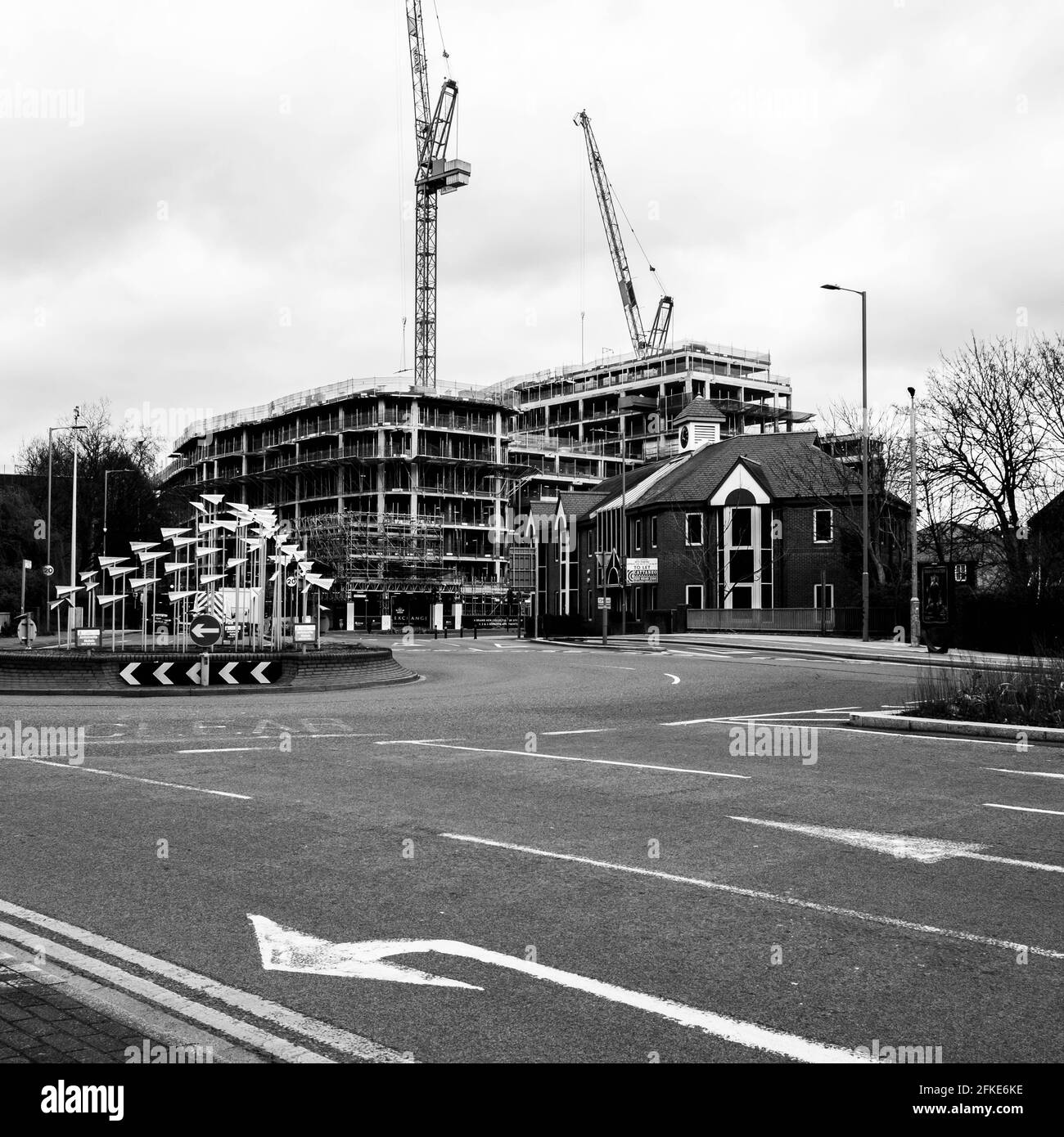 London lockdown apartments Black and White Stock Photos & Images - Alamy