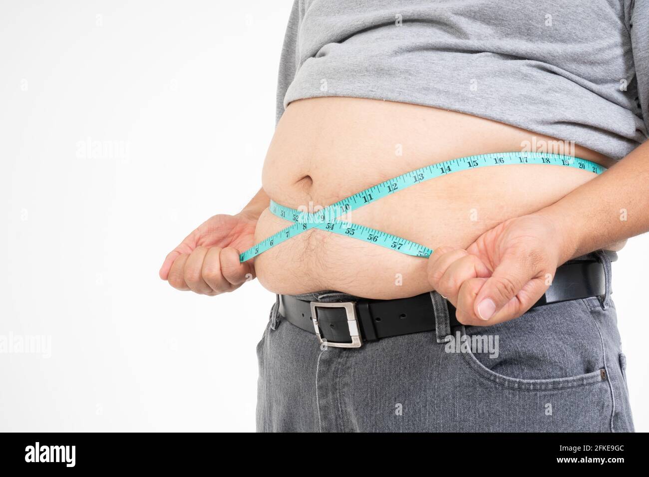 Male waist measuring tape hi-res stock photography and images - Page 7 -  Alamy