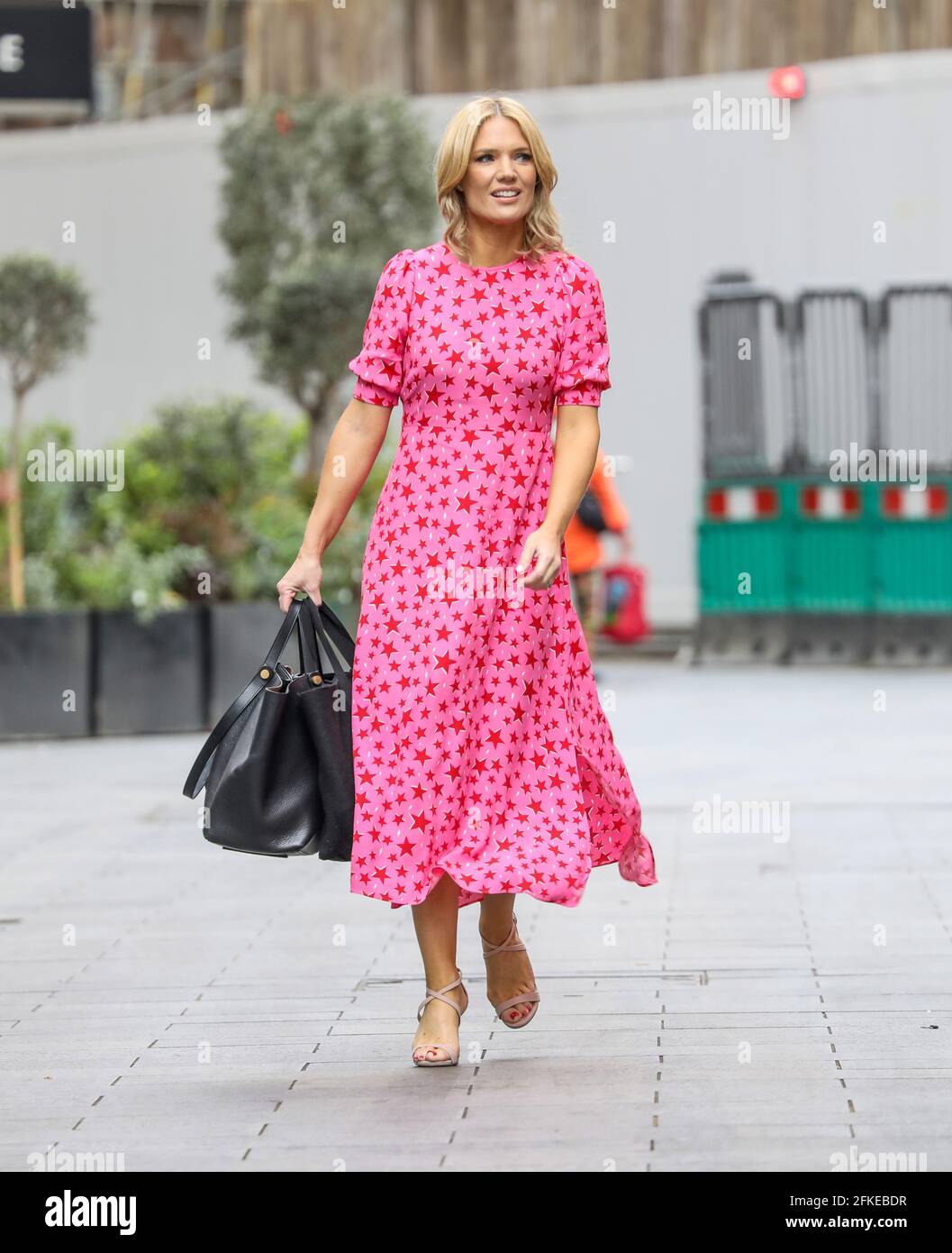 Charlotte Hawkins, Global Radio Studios, London, UK, 30 April 2021